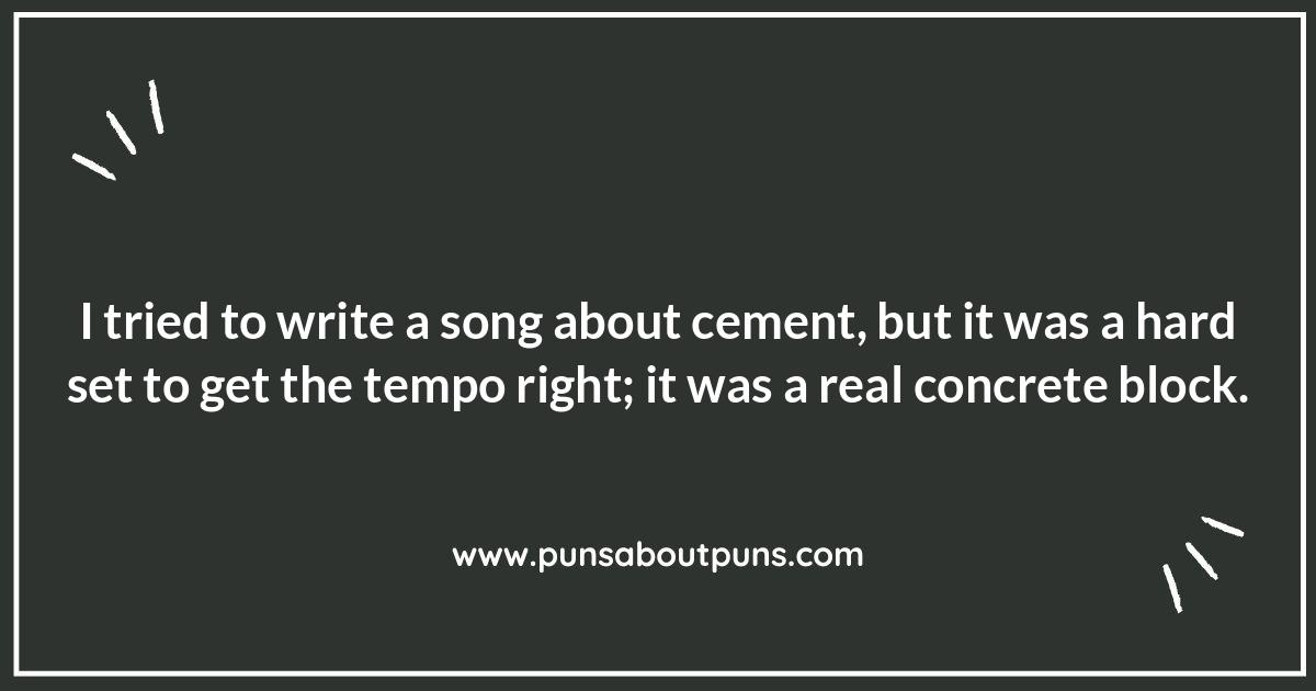 DIY Cement Jokes: Pouring on the Fun