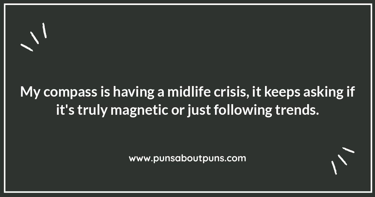 Directional Puns: Exploring Funny Angles with a Compass