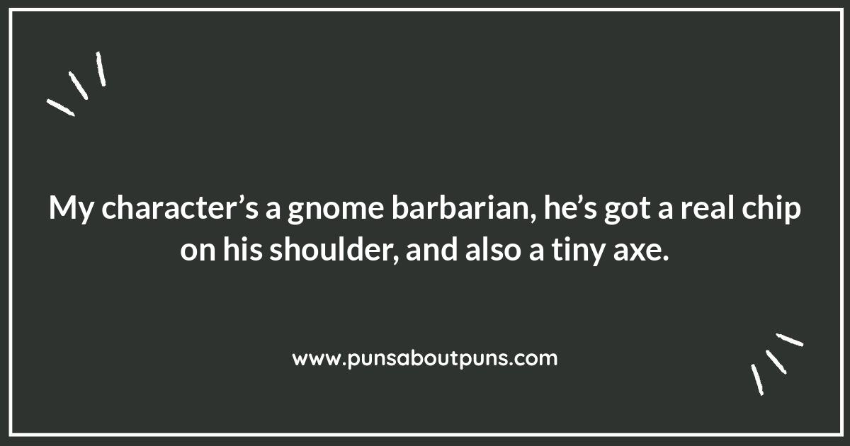 DnD Player Puns: When Your Character Needs a Laugh