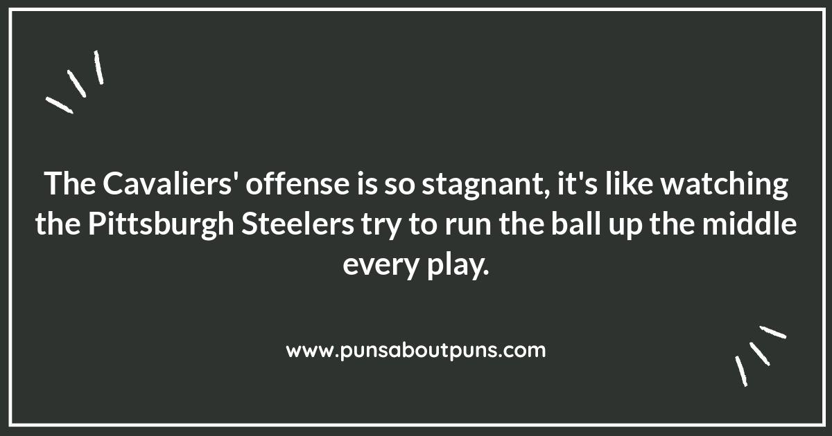 Dunking on the Competition: Cleveland Cavaliers Puns Inspired by NFL Rivalries