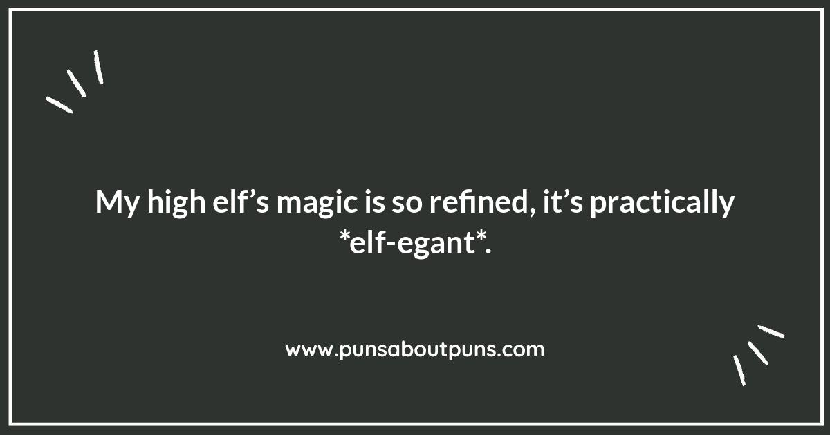 Elf Character Concepts: Using Puns to Inspire