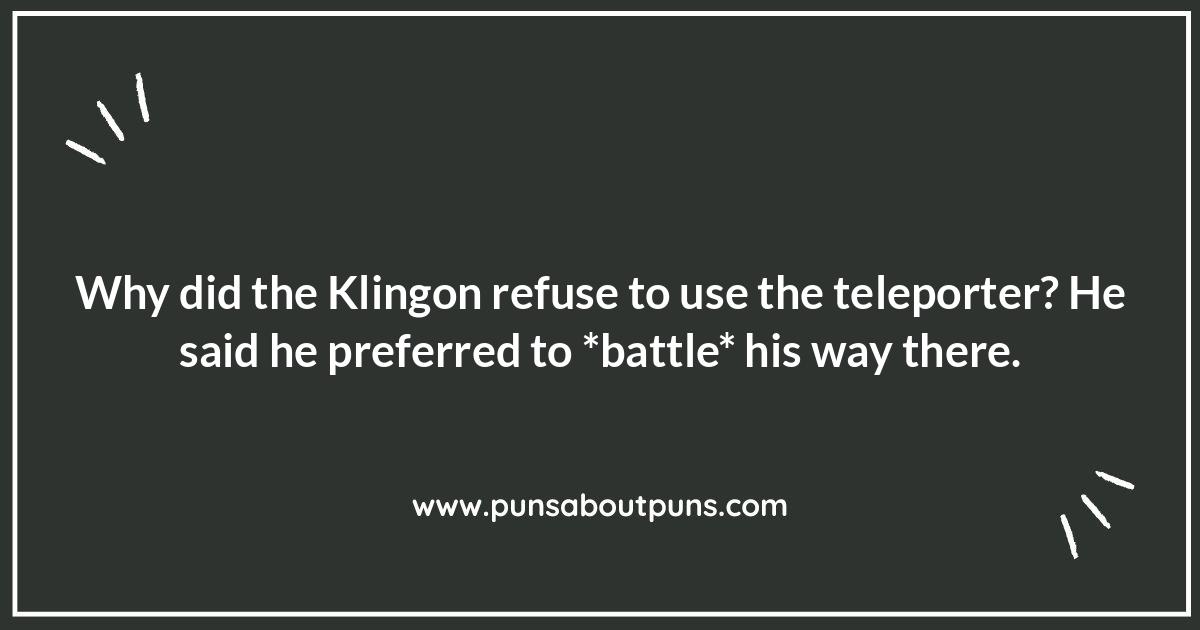 Engage the Funny Bone: Star Trek Jokes That Will Tickle You