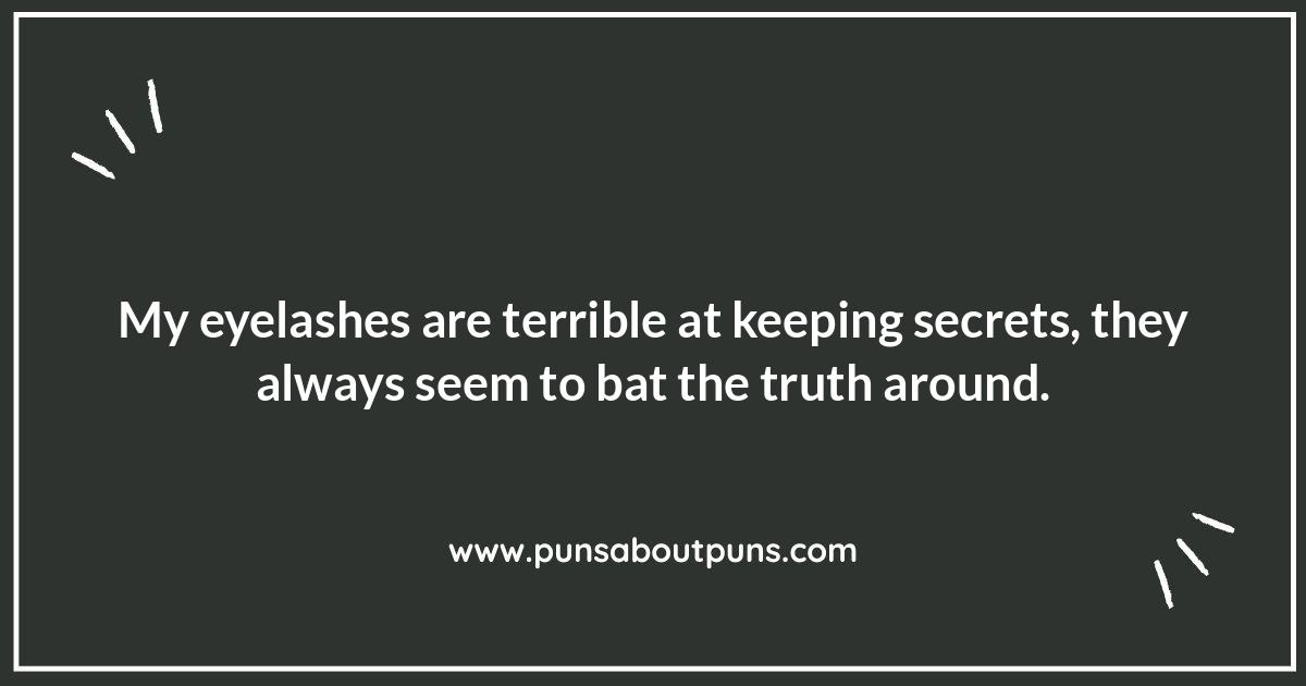 Eyelash One-Liners: Eye-Catching Comedy