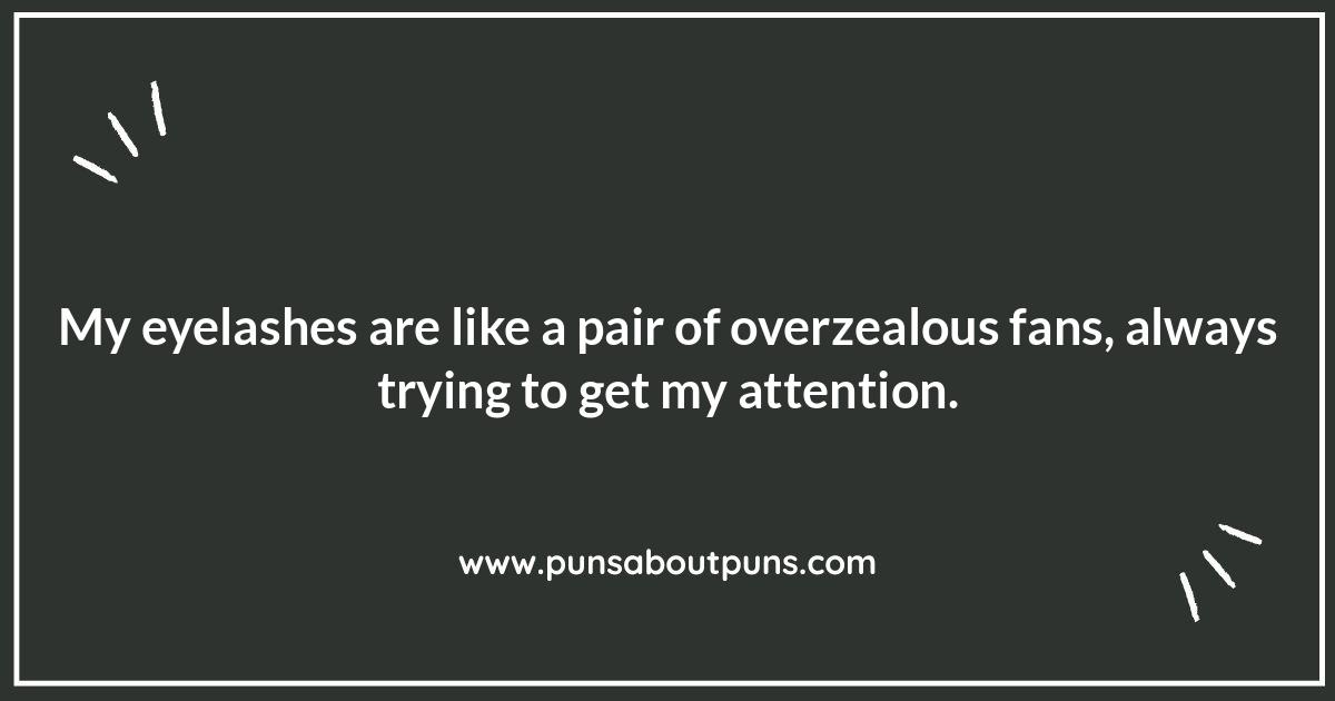 Eyelash Wordplay: A Flutter of Fun