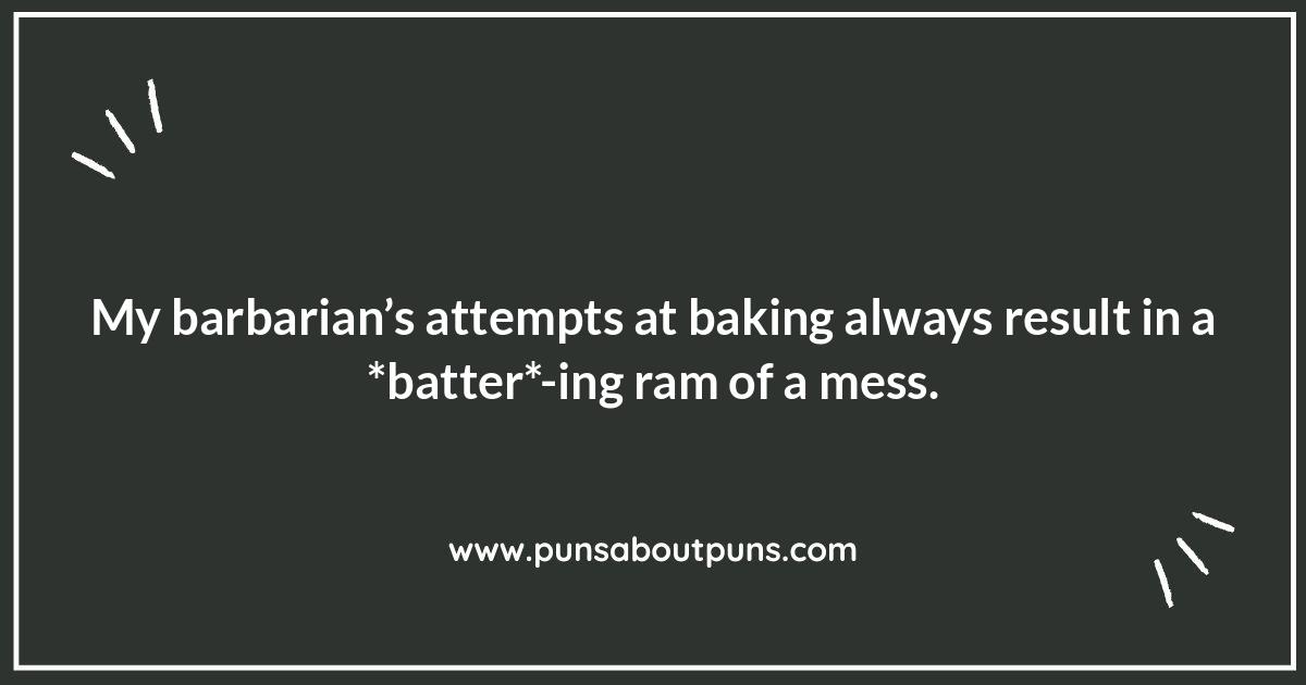 Feats of Funny: Barbarian-Themed Jokes and Puns