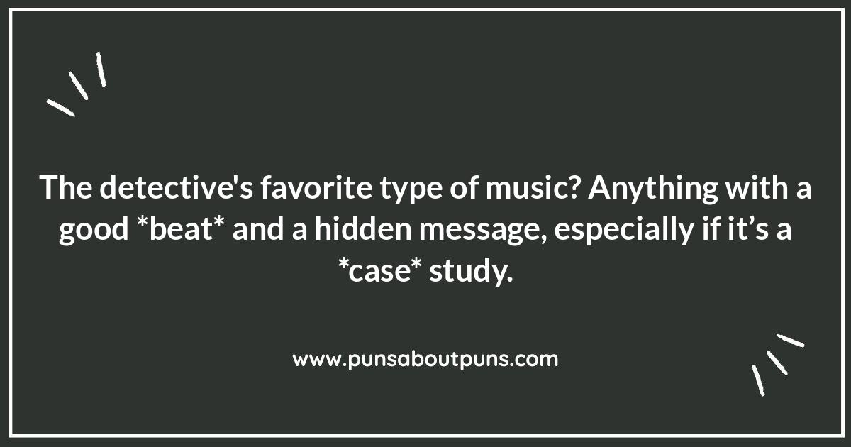 From Noir to Giggles: Exploring the Range of Detective Puns