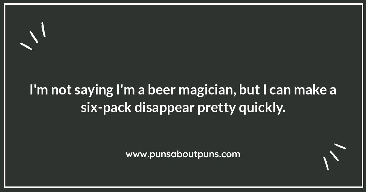From Pilsner to Porter: A Variety of Beer Puns for Every Palate