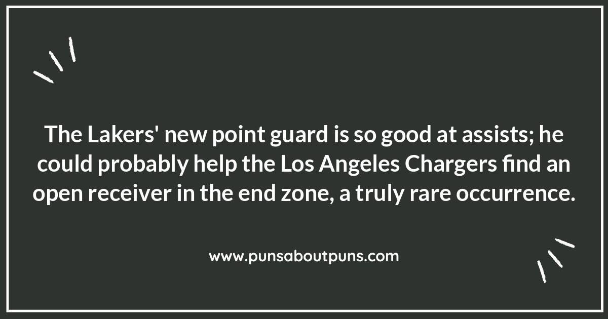 From the Hardwood to the Gridiron: Lakers Puns That Even NFL Team Fans Will Love
