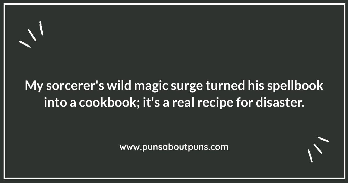 Funny Sorcerer One-Liners: Quick Witted Magic