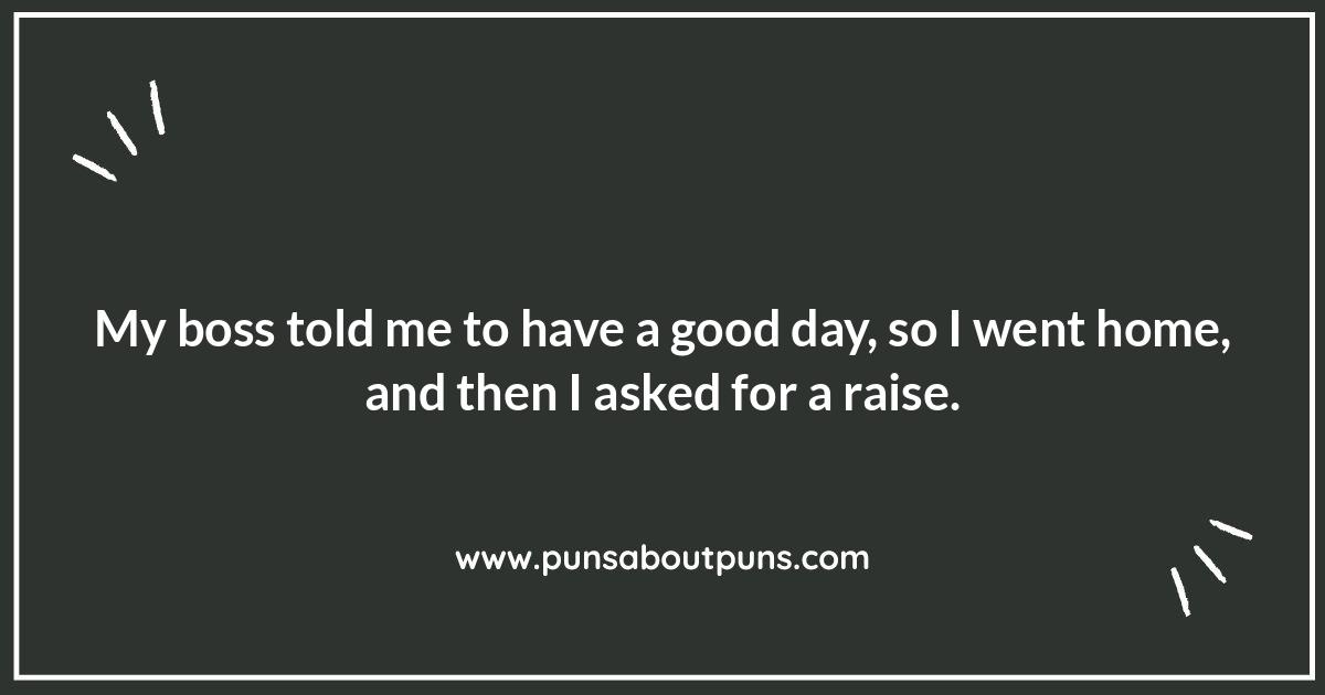 Funny Work Puns: When the Grind Gets a Little Grin