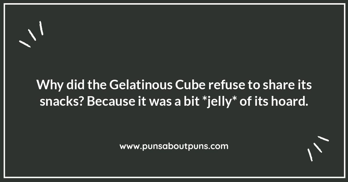 Gelatinous Cube Jokes and Riddles: Solving the Gooey Mysteries