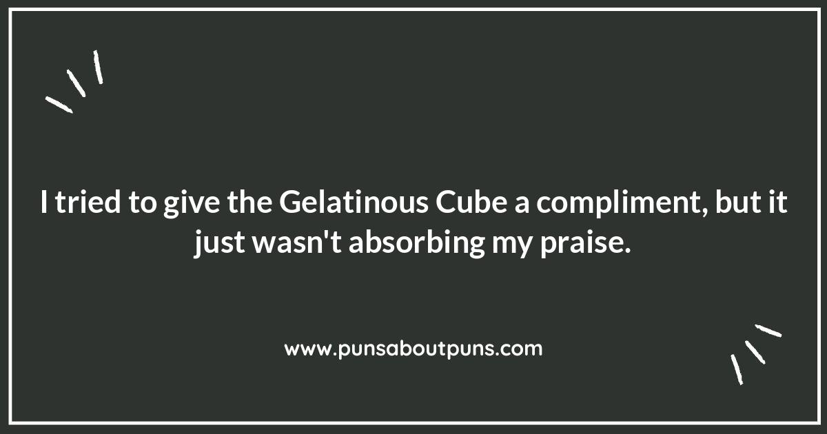 Gelatinous Cube Puns: A Slimy Situation of Humor