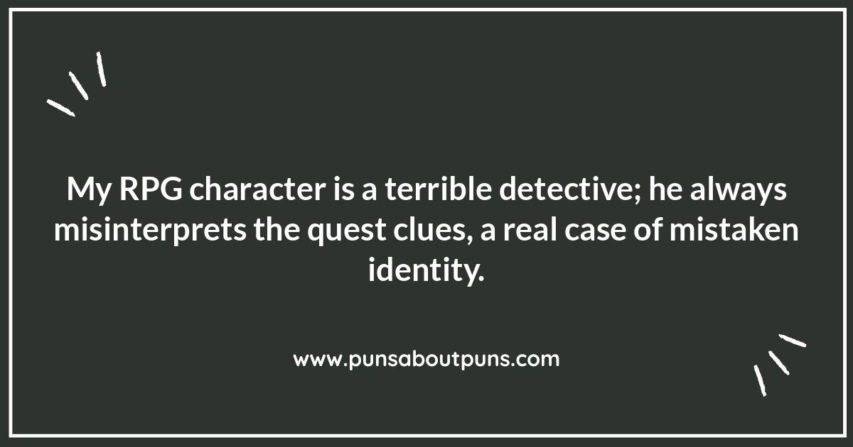 Genre-Specific Video Game Jokes: From RPGs to Shooters
