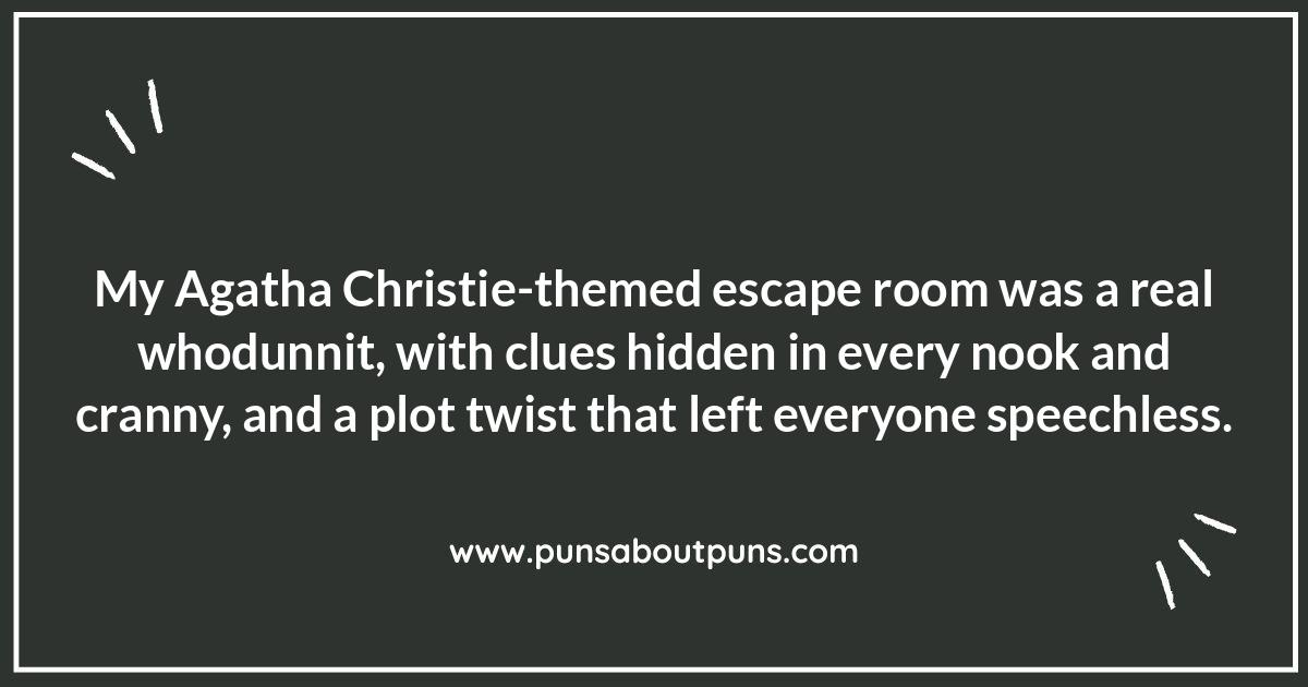 Genre Gags: Jokes Based on Famous Author