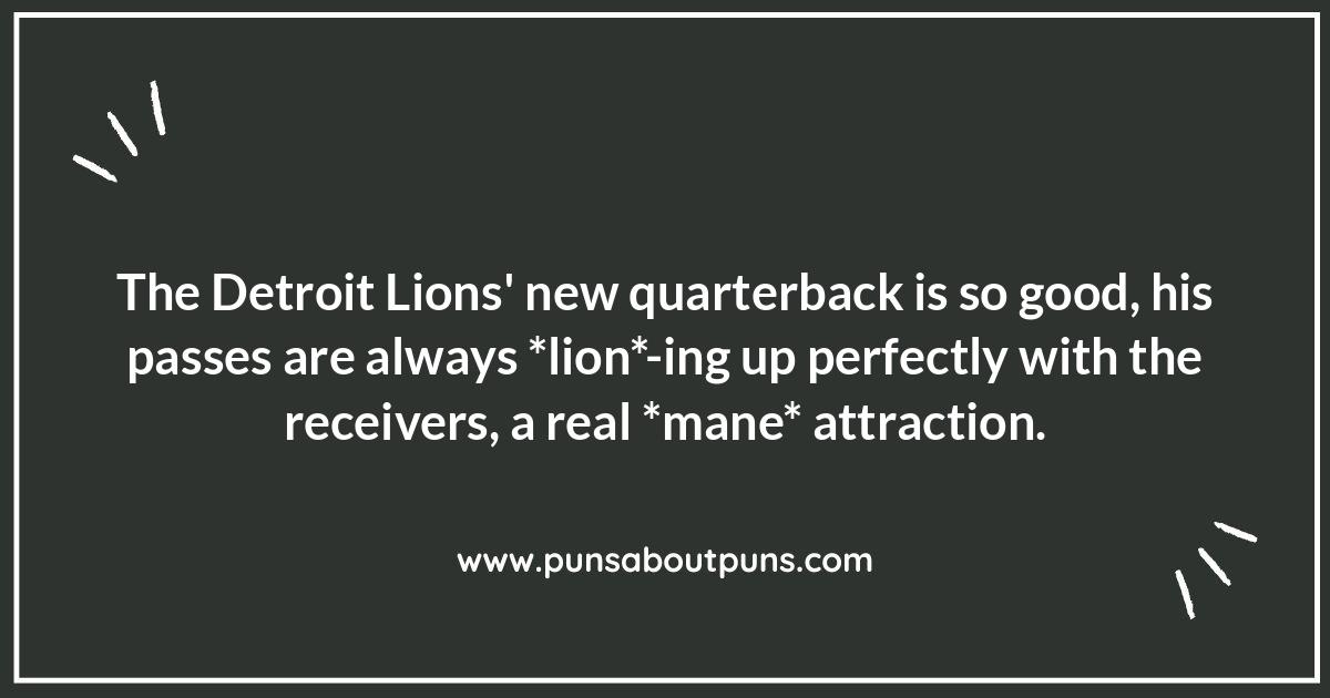 Gridiron Giggles: Detroit Lions Puns That Score Big