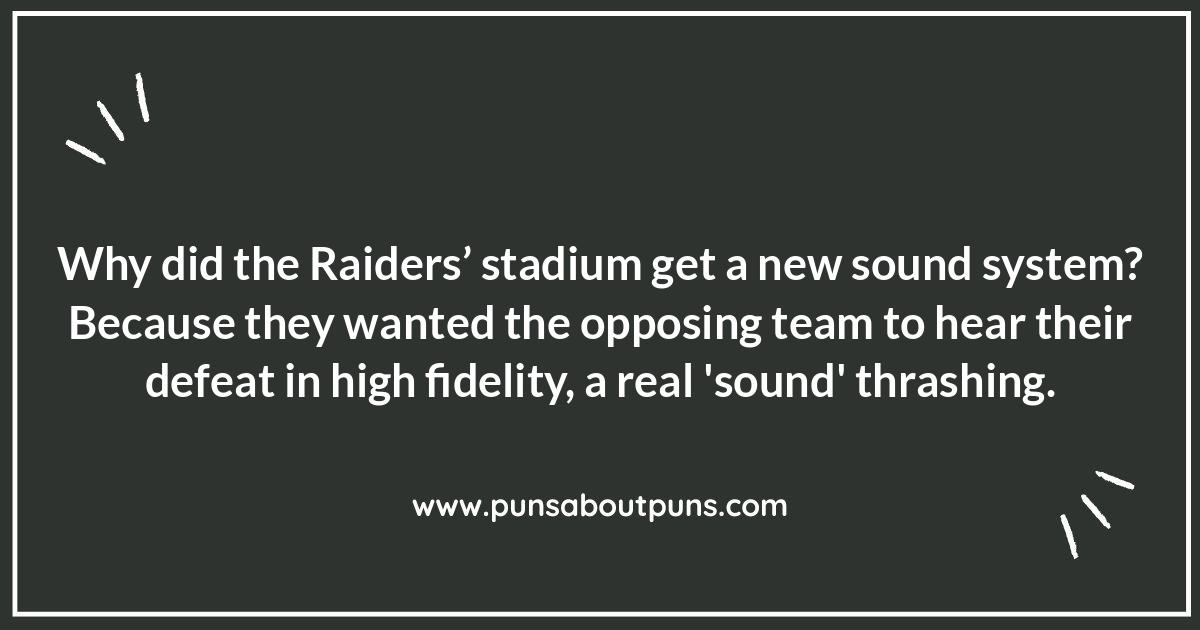 Gridiron Giggles: Jokes About the Silver and Black