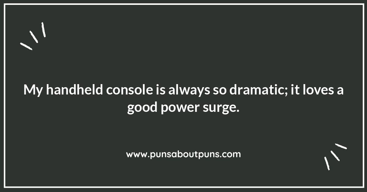 Handheld Console Jokes: Portable Puns for the Road
