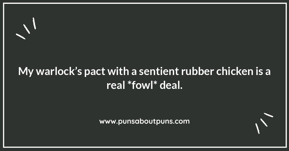 Hex-cellent Giggles: Warlock Spell Puns