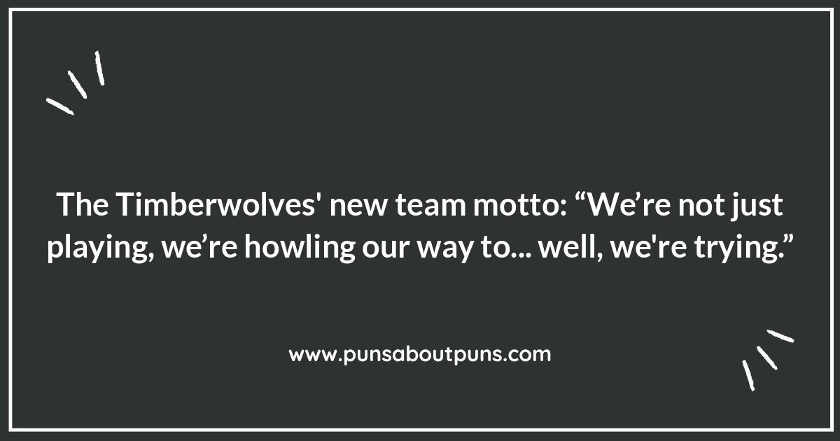 Hilarious Timberwolves Jokes: Benchwarming Humor