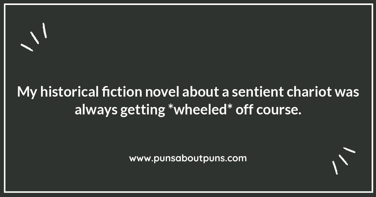 Historical Fiction Humor: A Blast from the Past