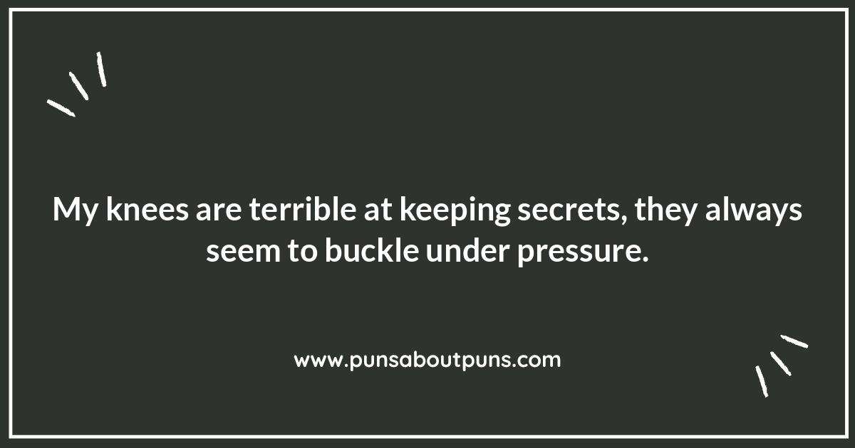 Knee-slapping Humor: Exploring the World of Knee Puns