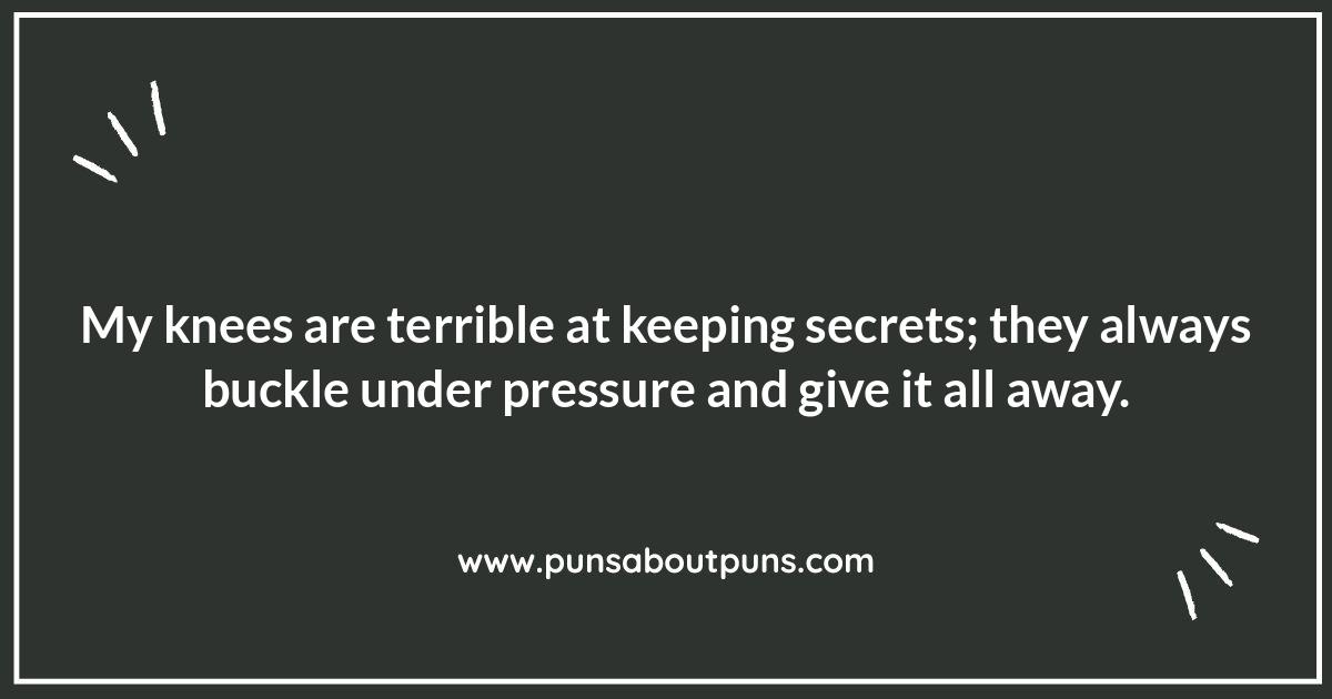 Knee Deep in Wordplay: Unlocking the Power of Knee Puns