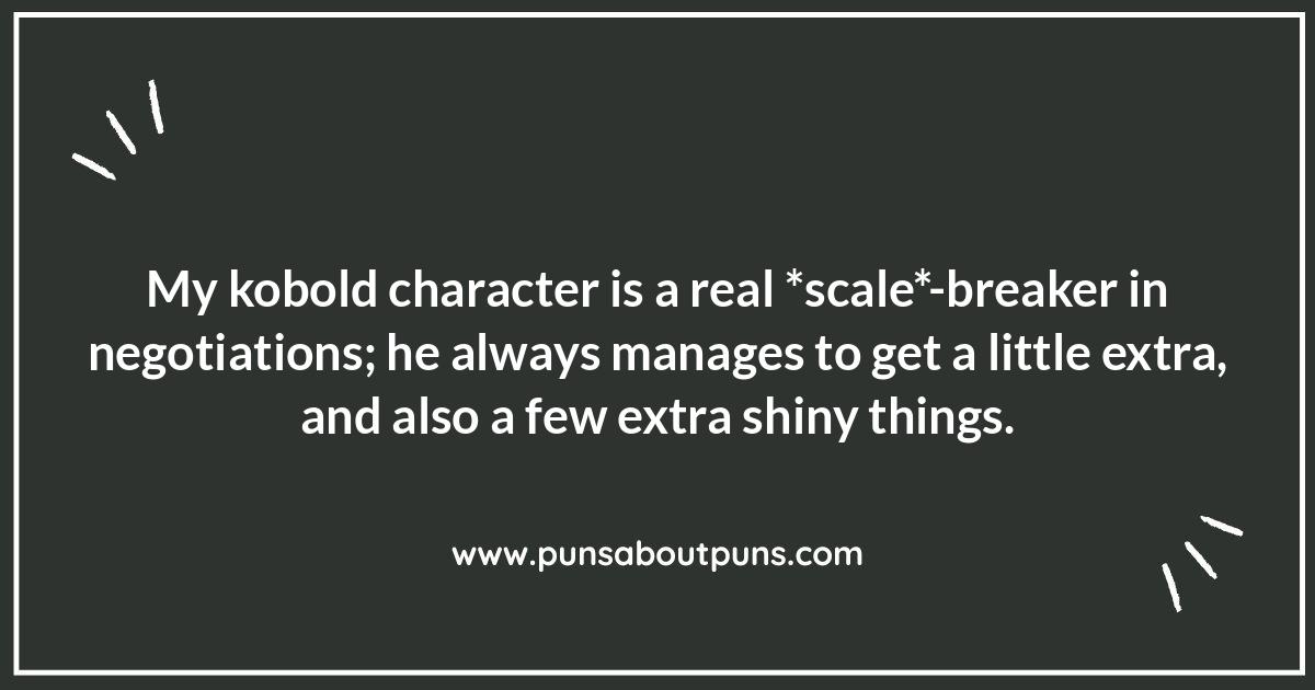 Kobold Joke Archetypes: From Traps to Tail-Wagging