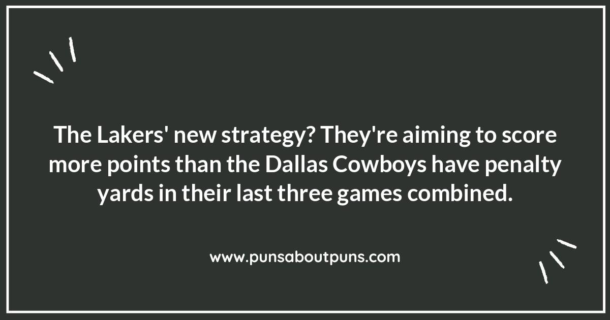 Lakers Jokes That Score Big: NFL Team Rivalry Edition