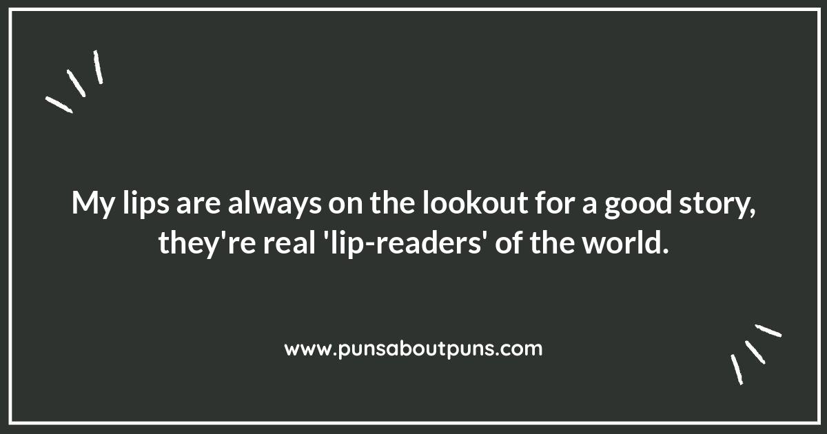 Lip Service: Hilarious Wordplay and Jokes