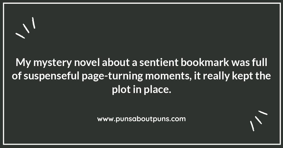 Literary Laughter: Mystery Puns That Will Have You Hooked