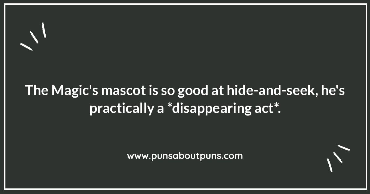 Magic Mascot Puns: Stuff