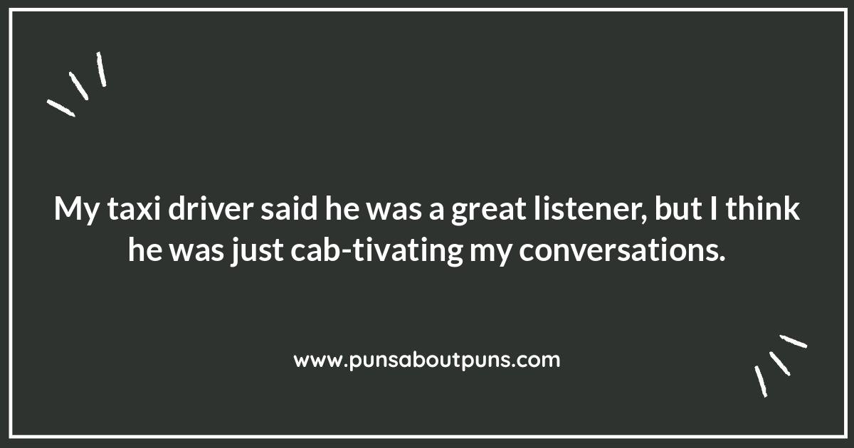 Meter Maid Mayhem: Hilarious Taxi Jokes About Fares and Regulations