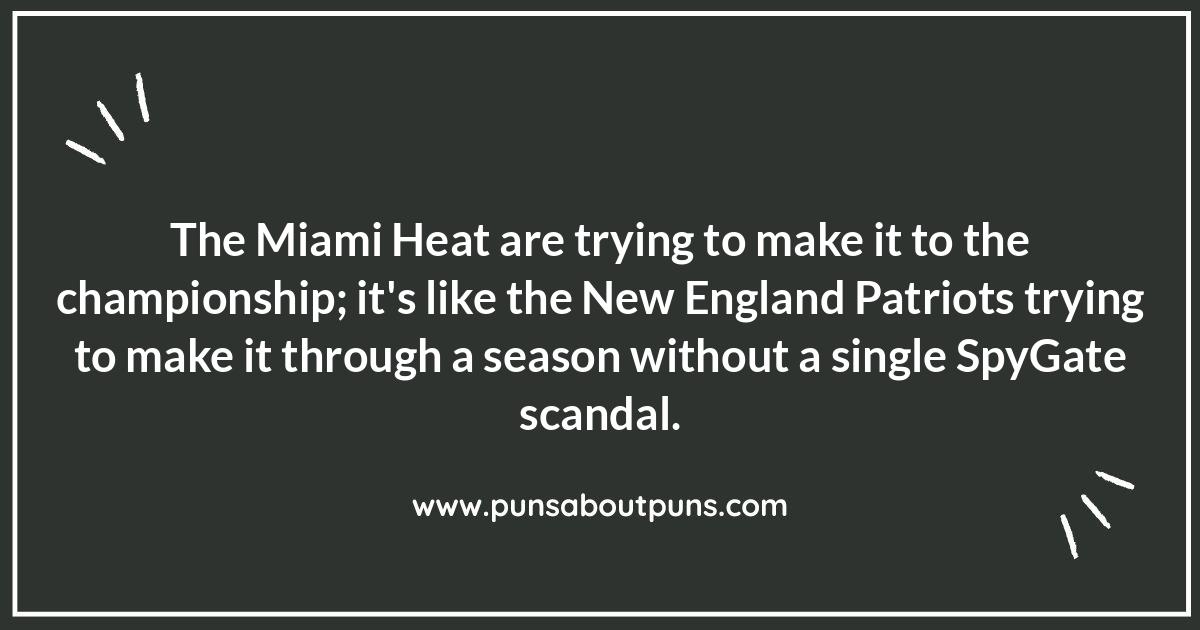 Miami Heat Puns: More Entertaining Than a New England Patriots Game Review?