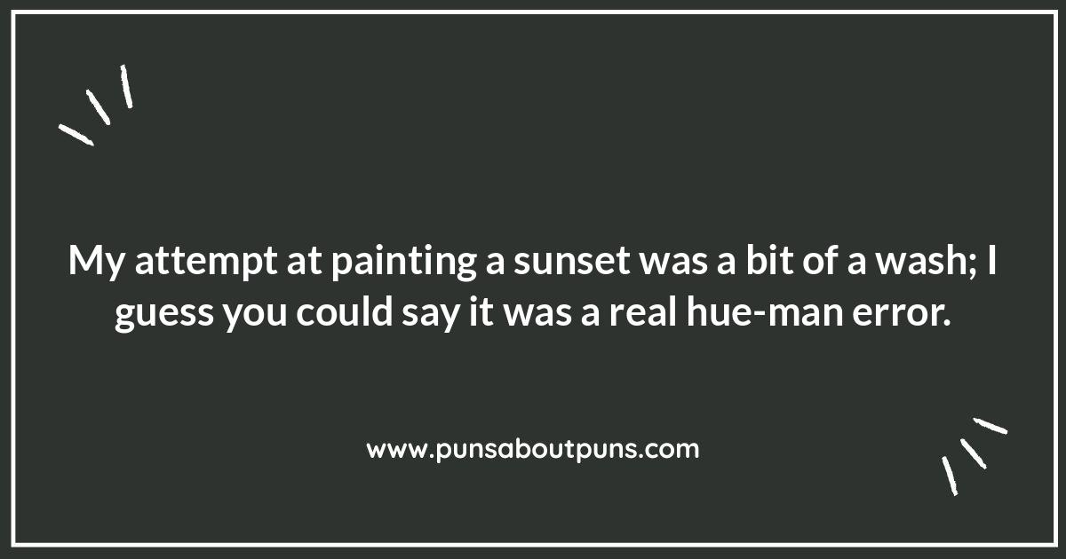 Mixing It Up: Hilarious Puns on Paint Colors