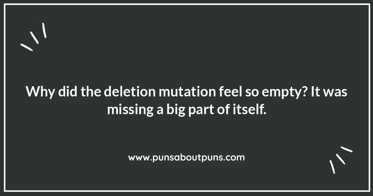 Mutant Jokes: When DNA Goes Wrong
