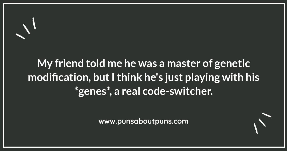 Mutation Humor: From Single Cells to Silly Situations