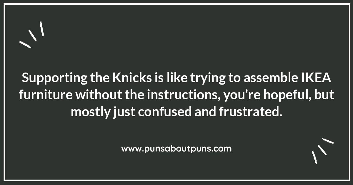New York Knicks Puns for Every Occasion: From Tip-off to Buzzer