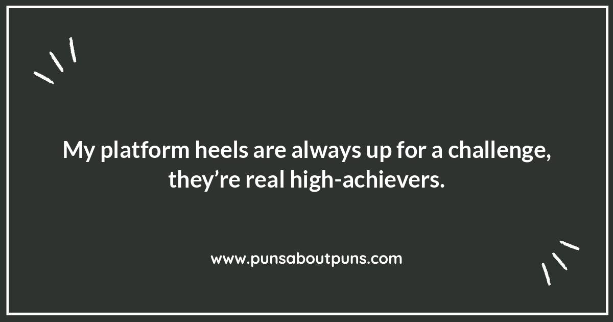 Platform Heel Puns: Taking Humor to New Heights