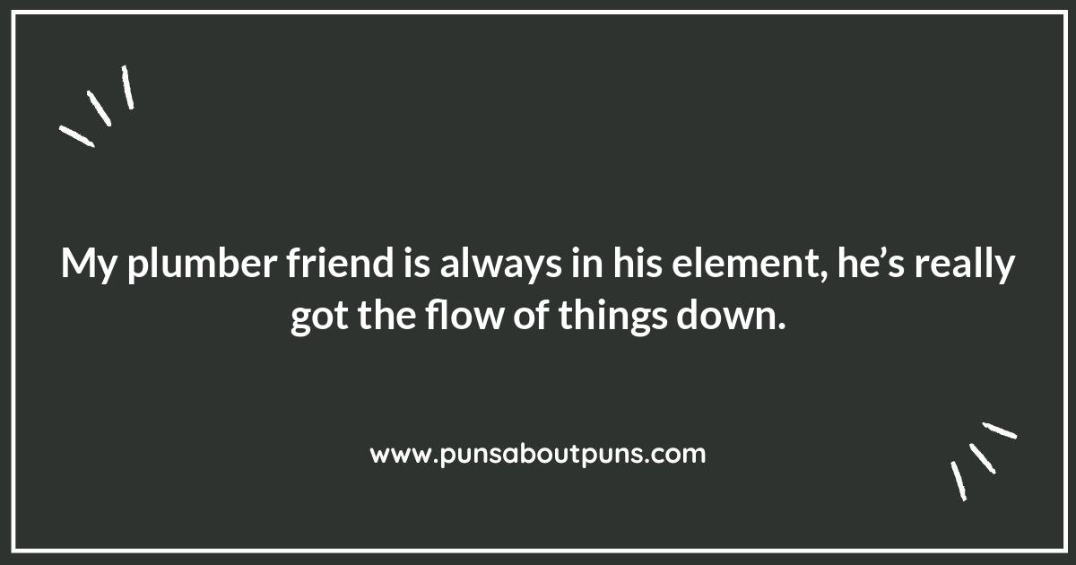 Plumbing Contractor Puns: Flowing with Comedy