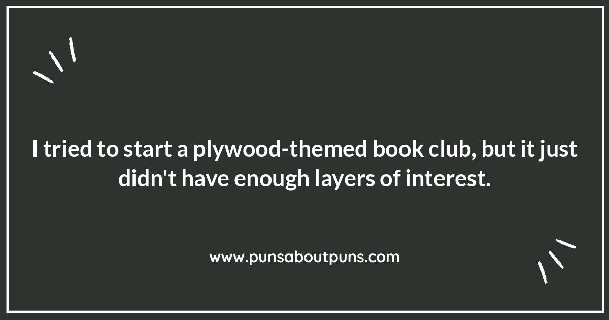Plywood Jokes: Building Laughter One Veneer at a Time
