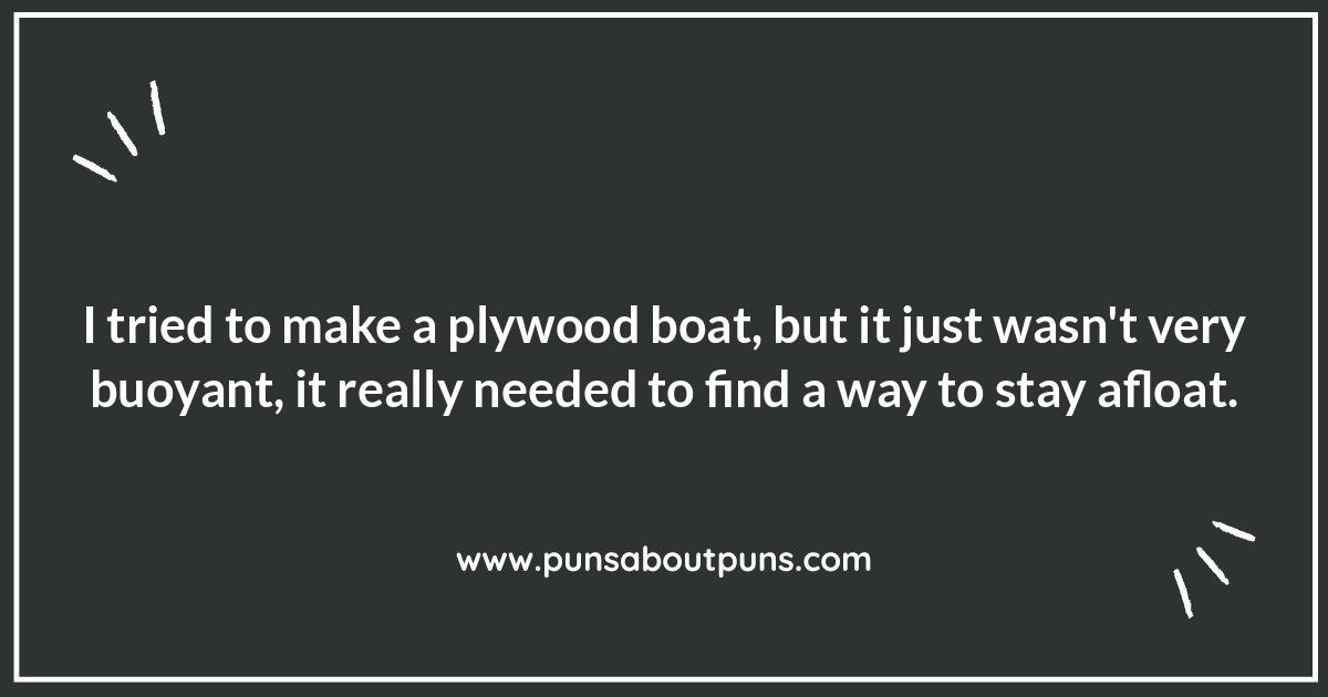 Plywood Puns and Riddles: A Panel of Chuckles