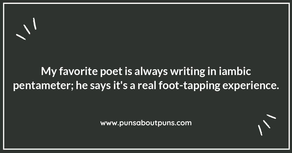 Poetry Jokes: Rhyme and Reason to Laugh