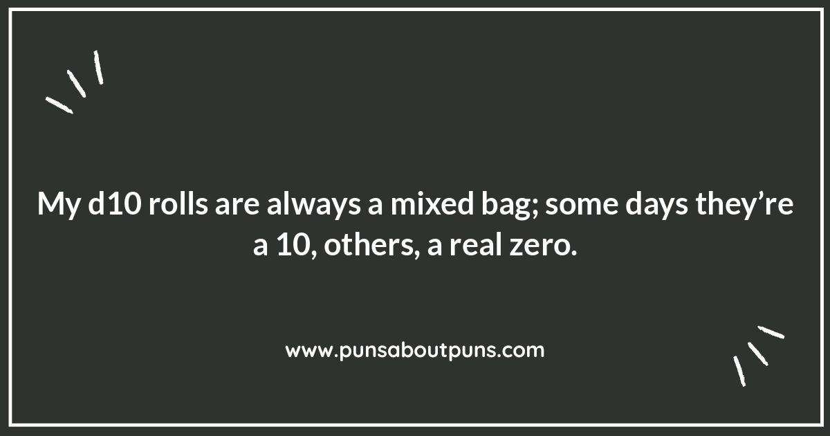 Polythedral Puns: Exploring Different Dice Set Jokes