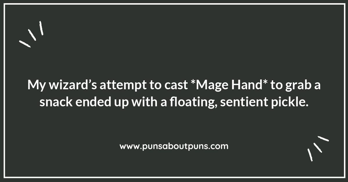 Potion of Laughter: Jokes About DnD Wizard Spells