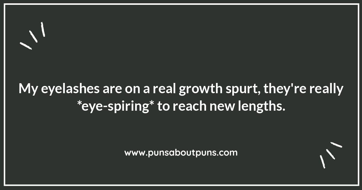 Punny Eyelashes: The Long and Short of It