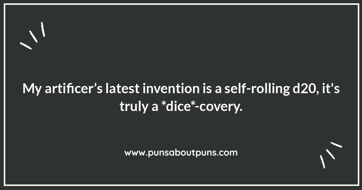 Rolling with Laughter: DnD Dice Puns