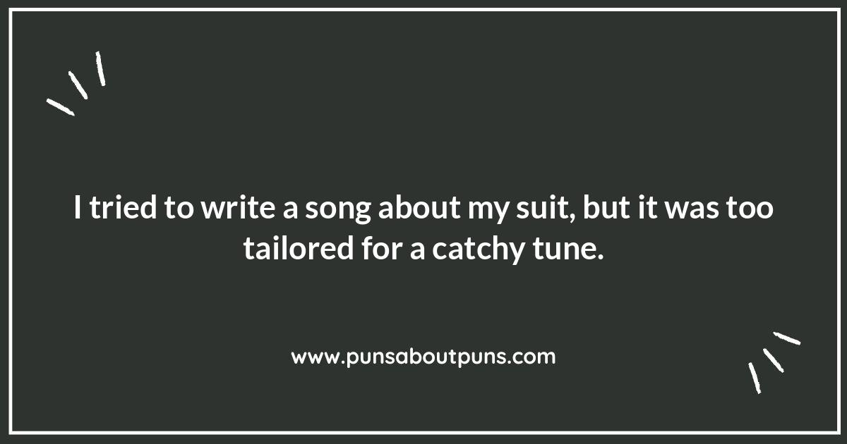 Sharp Wit and Sharp Dressed: Suit and Tie Puns That Impress