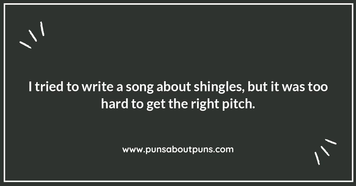 Shingle Puns: Building Blocks of Wit