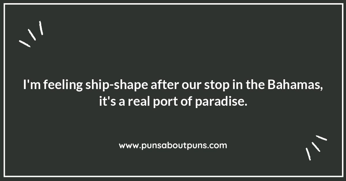 Shore Thing Funny: Cruise Puns About Destinations