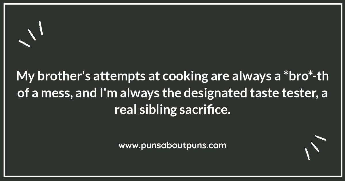 Sibling Rivalry Puns: When Competition Gets Hilarious